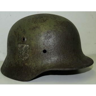 Стальной Шлем М 40 CC, зелёный камуфляж. Espenlaub militaria